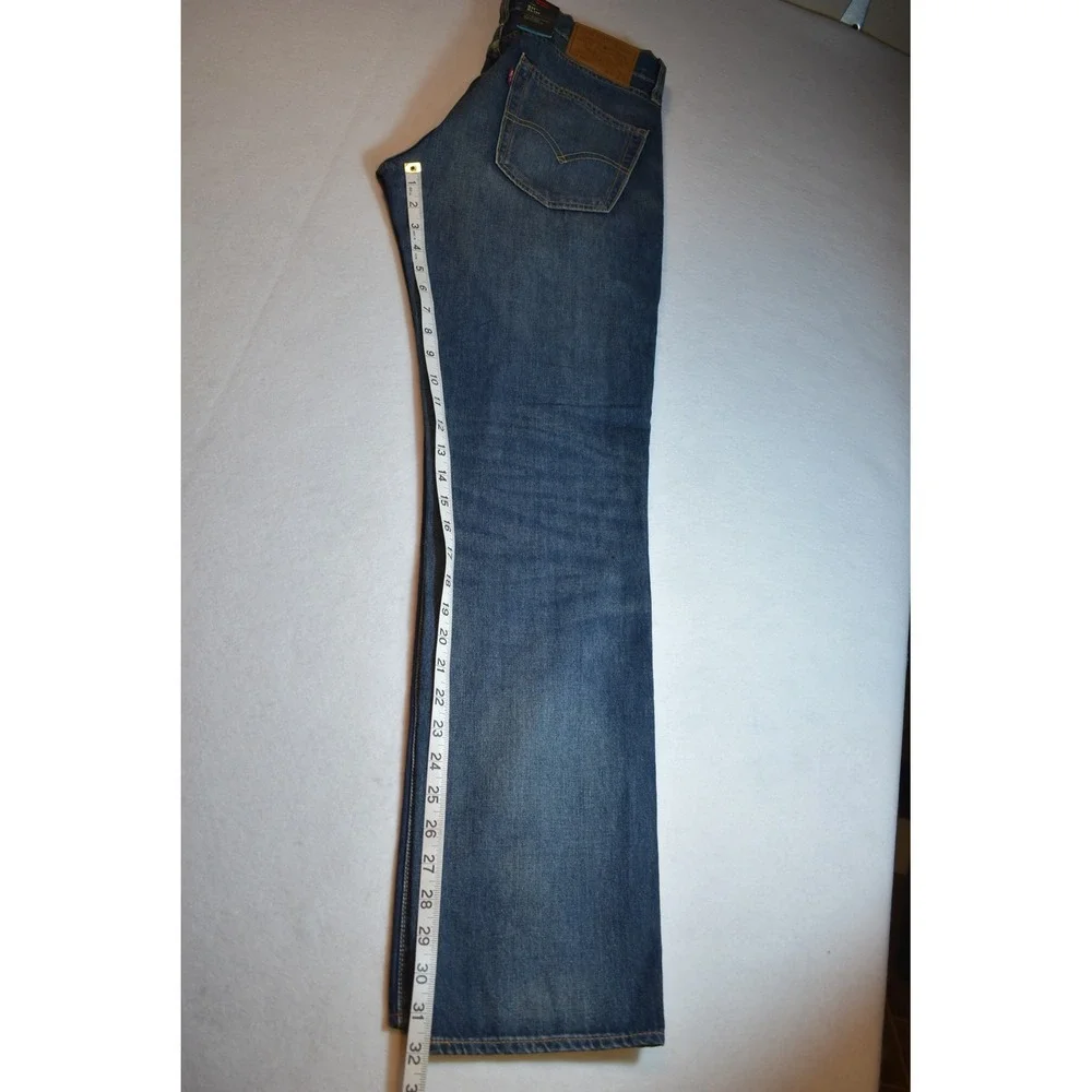 Levis 511 Slim Fit Jeans NWT Mens 32x32 Blue Stretch TransDRY Denim 04511-3296
